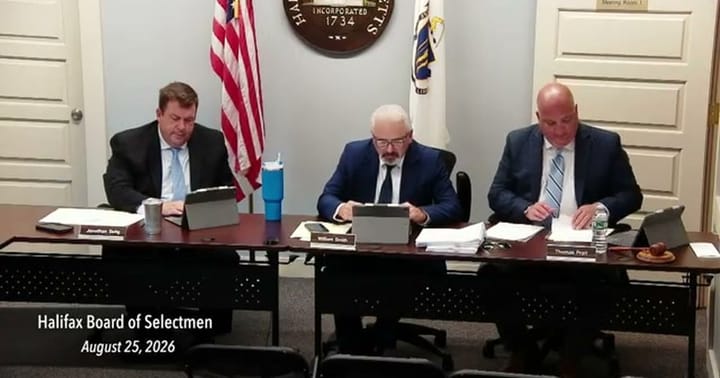 From the Board of Selectmen